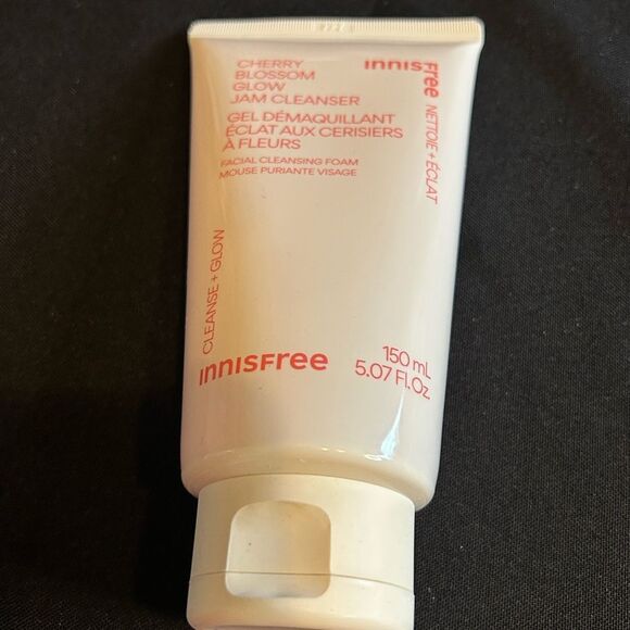 🌻 INNISFREE Cherry Blossom Glow Jam Cleanser New FullSz - Picture 1 of 9